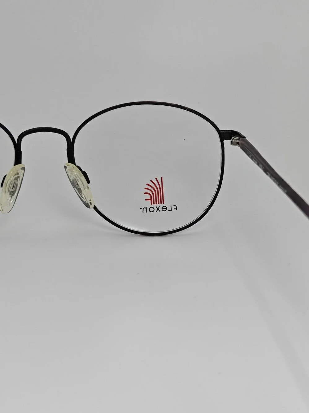 Accuflex 118 Marcolin Round Eyeglasses in Violet Rose Antique Mauve.